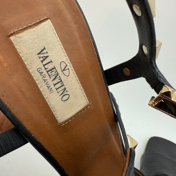 VALENTINO ROCKSTUD CHUNKY HEEL SANDALS SIZE 41 - Picture 7 of 7